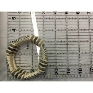 Ivory and Brown Bracelet